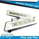 AKD Car Styling for 2010-2012 Prado LED DRL F150 Prado LED DRL Prado LC200Daytime Running Light Good Quality LED Fog lamp