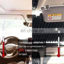 Retractable Foldable Car Sun Shade Front Rear Cover Visor Of Windshield Window Blinds Sunscreen UV Block Sun Protector thumbnail-3