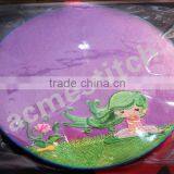 Mouse Mat / 2011 Fashion Embroidered Satin Mouse Pad as Gift or for Home and Office Use
