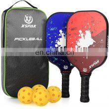 Wholesale OEM  Carbon Fiber Graphite Pickleball Paddle Set with Portable Bag