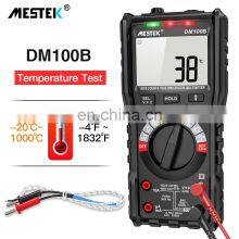 DM100B Digital Multimeter Ultra-Portable LCD Display DC AC Voltmeter Analogue Tester Capacitance NCV Ohm Hz Tester Multimeter thumbnail-3