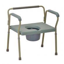 Commode Chair Heavy Duty Commode With Extra Wide Seat