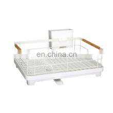 Compact Dish Rack Steel Dish Drainer Racks Wire Kitchen Things Organizer and Holders thumbnail-2