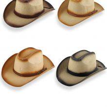 Fashion Western Cowboy Hat Outdoor Sunscreen Fishing Straw Hat Summer Sun Hat thumbnail-5