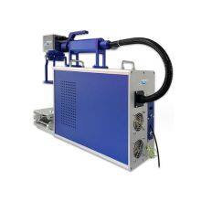 ​10W 20W Portable Handheld Fiber Laser Marking Machine for Metal IC Card Nameplate LED Tool Crafts Gear Phone Shell Bearings Lamp Head Nail Polish Power Bank Card Animal Ear Tag thumbnail-5