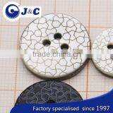 Carved Customized Natural Sea Shell Flower Shape,lip Pearl Buttons,mother of Pearl Decoration Buttons thumbnail-2