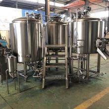 5BBL American Style Brewhouse With 5BBL and 10BBL Fermentation Tanks for Brewery thumbnail-1