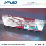 LED Advertising Screen 5000CD Taxi Roof Signs 5 years warranty