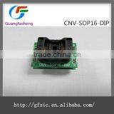 New SOP16 CNV-SOP16-DIP Test Socket Programming Burn Block IC thumbnail-1