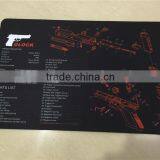 Hot Sale New Design Custom AR-15,AK47,Glcok,Beretta92 Gun Cleaning Mat,gun Mat for Rifle & Pistol Preparing and Cleaning Quality Choice thumbnail-3