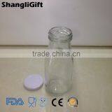 300ml Juice Bottle Glass Water Bottle Glass Milk Bottle With Screw Lid thumbnail-3