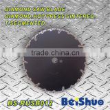 BS-RUSB012 Diamond circular saw blade hot press sintered ,T-segment