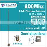 CDMA 800 824-896MHz Fiberglass Antenna Outdoor Omni Directional Antenna for CDMA Receiving thumbnail-2