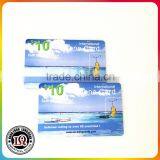 International Plastic PVC Phone Card