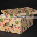 christmas gift storage box with plastic handle