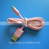 Factory Wholesales UL Certified Colorful Micro USB Cable Wires And Cables Electrics USB Charger Cable For Smart Phone 50CM thumbnail-4