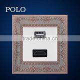 Hot Dedicated Multi-role Electrical Wall HdMI USB Interface