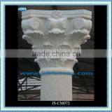Large Decorative White Stone Column Caps thumbnail-1