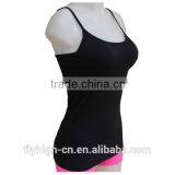 Womens Singlet,ribbed Racer Back Tank Top thumbnail-5