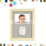 Hotsale Baby Products Footprint Frame Kit Baby Wooden Toys