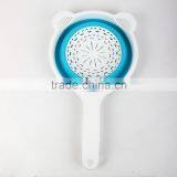 China Manufacture Cartoon Shaped Eco-friendly Collapsible Strainer With Handle thumbnail-6