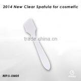 White Plastic Cosmetic Spatula For Facial Mask Spatula