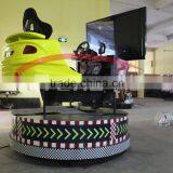 LCD High Quality Coin Operated Arcade Video Game Machine Motion Car Simulator