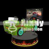 2015 New Technology Motional Movie Dynamic Racing 360 Degree Simulators Fly