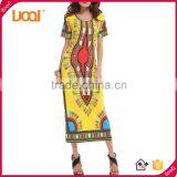 Oem Service China Supplier Ladies Dress/fashion Design Women Dashiki Dress/africa Printed Long Dress Quality Choice thumbnail-1