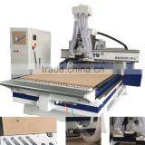 High Speed Cnc Cutting Machine Woodworking Machine 2 Spindles 4.5KW With Group Drilling thumbnail-3