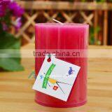 350G Cranberry Ginger Pillar Candles thumbnail-1