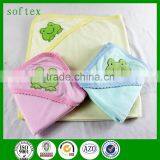 Hooded Baby Bath Towel Bamboo-polyester Baby Towel Poncho thumbnail-1