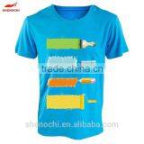 100% Polyester China Factory Price Brand New Fashion Custom Print T-shirt thumbnail-4