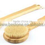 Custom Bamboo Bristle Massager Bath Brush thumbnail-3
