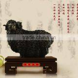 Chinese Metal Goats Desktop for Company Decoration thumbnail-1