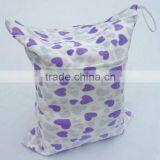 Alva Wet Bag, Used for Both Dry & Wet Items, Printed Diaper Wet Bags for Baby Girl thumbnail-1