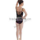 C2040 Rosered Girls Leotards Gymnastics With Strapp Back Kids Leotards thumbnail-3