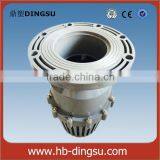 100% Factory Production/OEM /Cheap Plastic Pvc Foot Valve (red/white)