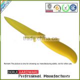 Fashion and durable color non-stick blade paring knife