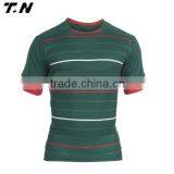 Custom Fashion Wholesale Short Sleeve Cheap Rugby Tops thumbnail-1