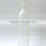 540ML Frosted Wine Glass Bottle With Sunken Bottom thumbnail-1