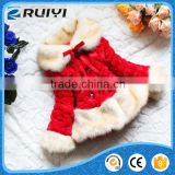 wholesale children clothing china baby girls faux fur winter coat