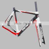 Dengfu Sell Cyclocross Bike Disc Bicycle Frame Cyclingyong Carbon Bike FM059