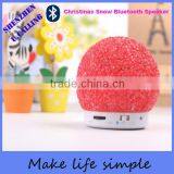 Cheap Gift Crystal Snowball Bluetooth Speaker With TF Card thumbnail-3