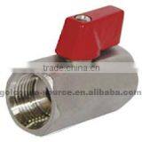 1/8" ~ 3/4" MINI BALL VALVE (CF8M) (GS-7101PB) thumbnail-1
