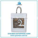 Colorful Taiwan Manufacturer Recycled Carry Kraft Paper Bag thumbnail-1