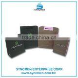 Hot Sale Recyclable Medium Hand Length Handle Kraft Paper Gift Bag for Shopping Packaging thumbnail-4