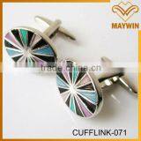 Enamel Metal Cufflinks thumbnail-1