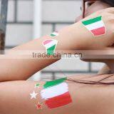 2016 Olympic Game National Flag Italy Flag Tattoo Body Hand Temporary Tattoo Sticker thumbnail-5