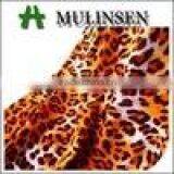 Shaoxing Textile FDY Knitted Brush Leopard Print Fabric Stretch thumbnail-1